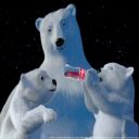 Polar Bears with Coca Cola