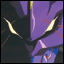 EVA purple face