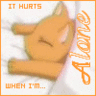 It hurts when Im alone