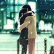 Kiss in the snow
