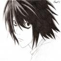 L black and white
