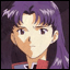 Misato serious
