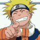 Naruto laughing