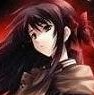 Sad red girl