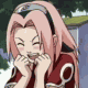 Sakura embarrassed