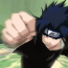 Sasuke Attacking
