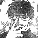Seishirou fixes glasses