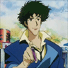 Spike holding Bloody Eye
