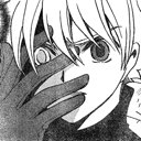 Syaoran hand on face