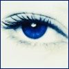 Blue gaze