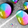 Oily drops
