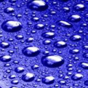 Water Bubbles Blue