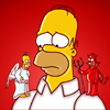 Angel and devil Homer