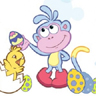 Boots the monkey at Easter