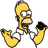 Homer doesnt care