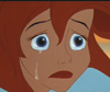 Little Mermaid crying