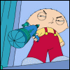 Stewie Firing Laser