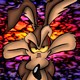 Wiley Coyote Colorful