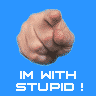 Im with stupid