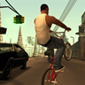 CJ On A Bike