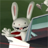 Max in a car