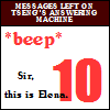 Tsengs answering machine