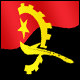 3D Angola Flag