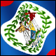 3D Belize Flag