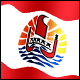 3D French Polynesia Flag