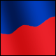 3D Haiti Flag