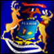 3D Michigan Flag