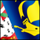 3D St Pierre  Miquelon Flag
