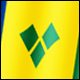 3D St Vincent  The Grenadines Flag
