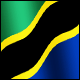 3D Tanzania Flag
