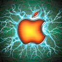 Apple Logo Sparks