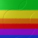 Apple Logo in Rainbow Colors