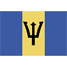 Barbados Flag transparent
