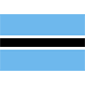 Botswana Flag transparent