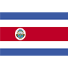 Costa Rica Flag transparent