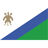 Lesotho Flag transparent