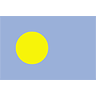 Palau Flag transparent