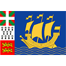Saint Pierre And Miquelon Flag transparent