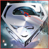 Superman Logo Flying