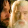 Aragorn  Gandalf