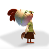 Chicken Little Looking At T