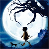Coraline in moonlight