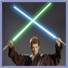 Crossed light sabers