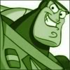Green Buzz cartoon