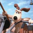 Gromit In A Car Chase