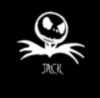 Jack Skellington black and white